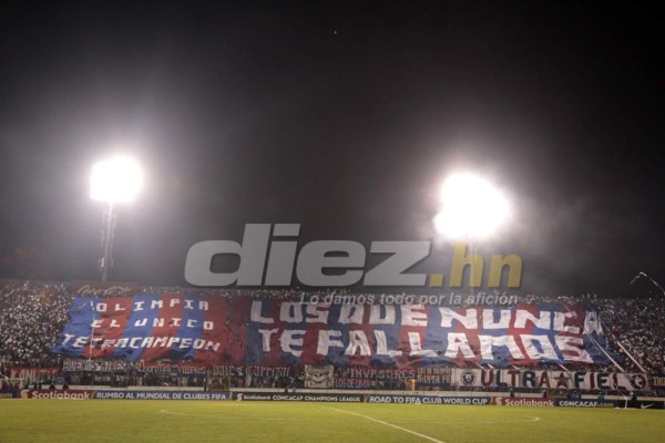 Las imágenes que no viste en televisión del Olimpia-Pachuca