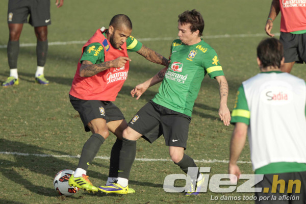 Entreno en Miami de la Selección de Brasil