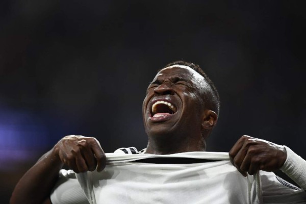 En fotos: Las desgarradoras imágenes de Vinícius Jr contra el Ajax en el Bernabéu