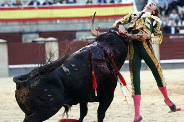 Las cornadas más escalofriantes en corridas de toros