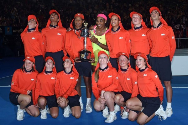 Serena Williams, reina de Australia.