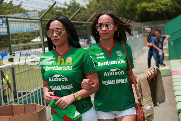 ¡BELLEZA! Las hermosas chicas que paralizaron la final -Marathón-Motagua