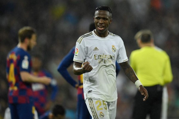Vinicius: 'Es mi mejor noche en el Madrid, siempre trabajo mucho y hoy me llegó'