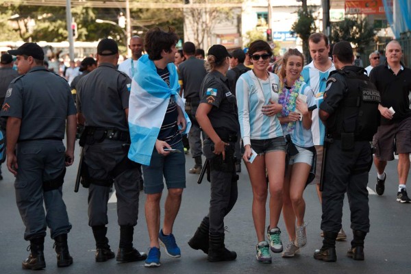 Así se palpita la final para los Argentinos en Brasil.