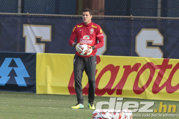 Entreno en Miami de la Selección de Brasil