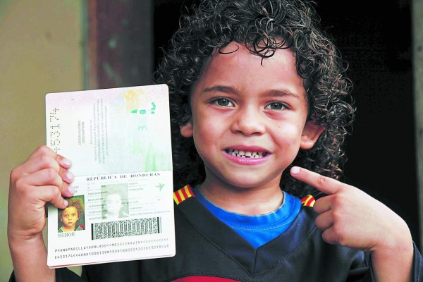 FOTOS: Conocé a los niños hondureños que tiene nombres de cracks del fútbol