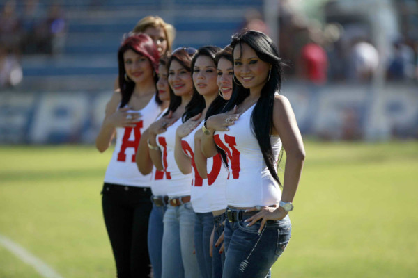 Ambiente de la Gran final del Futbol Hondureño