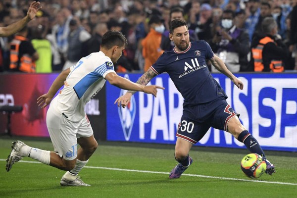Messi pasa sin brillo en su primer clásico francés y PSG iguala sin goles ante Marsella en el Vélodromo