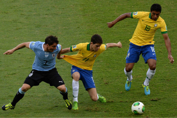 Las mejores imágenes de Brasil-Uruguay
