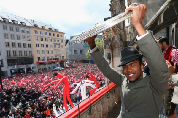 La espectacular celebración del Bayern Munich con su gente en la ciudad