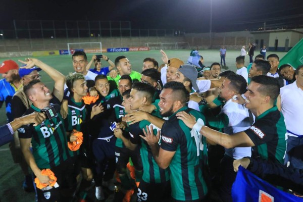 EN FOTOS: Así celebró Infop el ascenso a Liga Nacional de Honduras