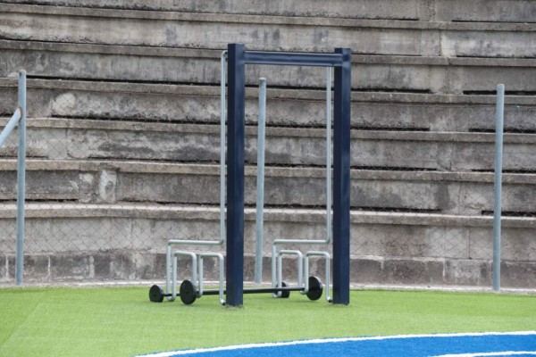 ¡Quedó espectacular¡ Autoridades entregan remodelado el estadio Roberto Suazo Córdoba de La Paz