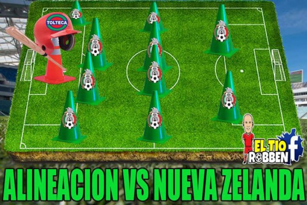 Imperdibles: Los mejores memes del México-Nueva Zelanda en la Copa Confederaciones