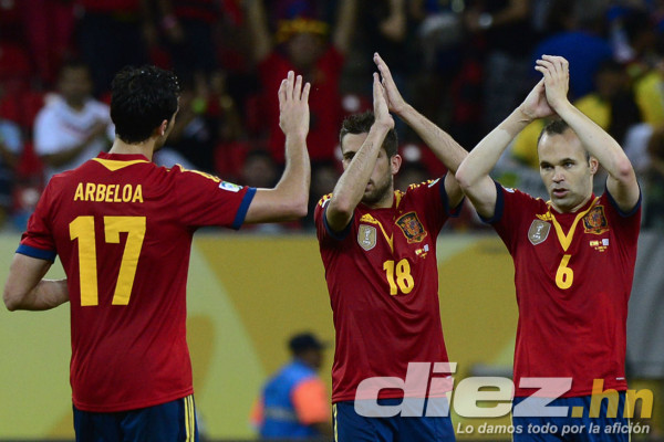 España derrotó 2-1 a Uruguay Copa Confederaciones