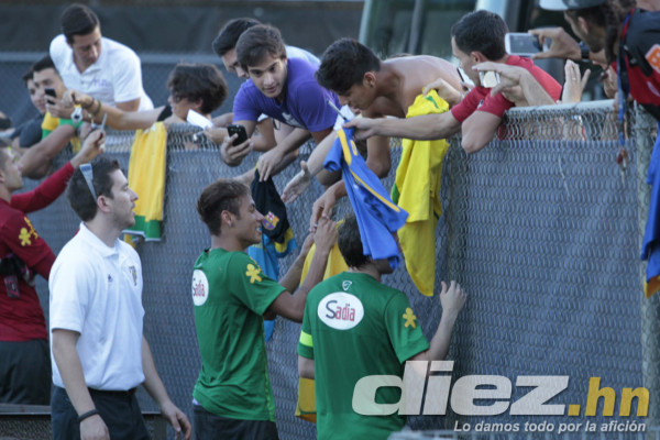 Entreno en Miami de la Selección de Brasil