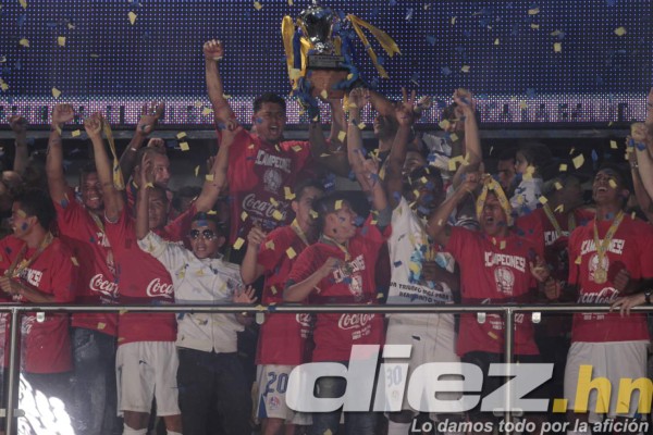 ¡Olimpia se corona campeón de Honduras!