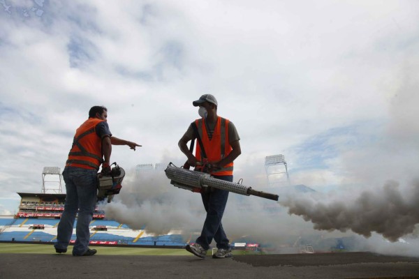 EN FOTOS: Así se vive en San Pedro Sula el Honduras-México