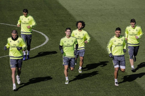 Último entrenamiento del Real Madrid previo al 'Clásico' ante Barcelona