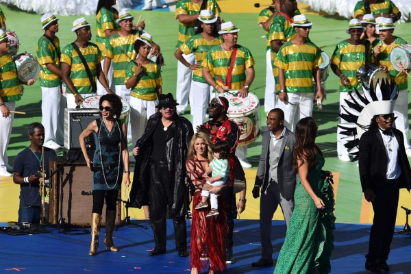 Show de cierre del Mundial Brasil 2014