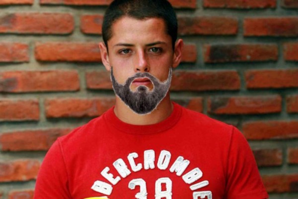 En México le ponen barbas a sus seleccionados en honor al Movember