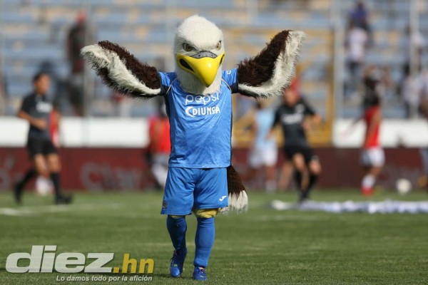 Las hermosas mujeres y el ambiente del clásico Motagua-Olimpia en el estadio Nacional