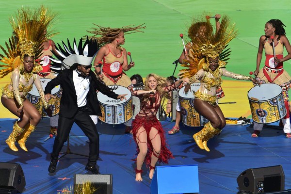 Show de cierre del Mundial Brasil 2014