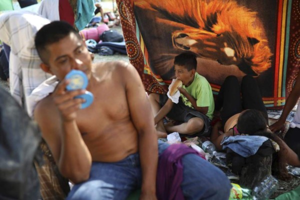 EN FOTOS: Así es la caravana de inmigrantes centroamericanos que va rumbo a Estados Unidos