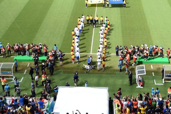Las mejores imágenes del juego Costa Rica vs Italia.