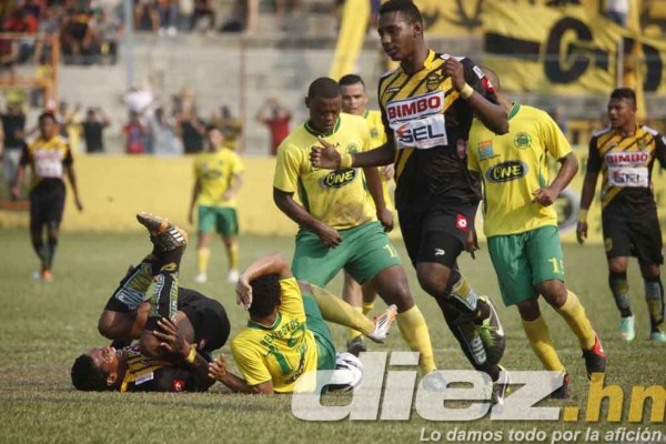 las mejores imágenes de la jornada 17 de la liga nacional de Honduras