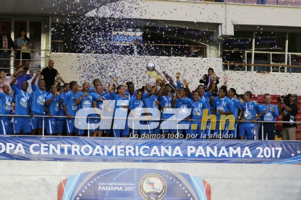¡A LO GRANDE! Así celebró Honduras el título de Copa Centroamericana