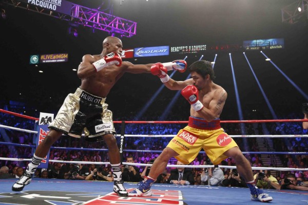 Las mejores fotos de la pelea Mayweather-Pacquiao