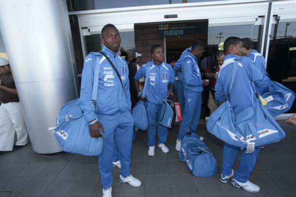 El arribó de la Sub-17 al país