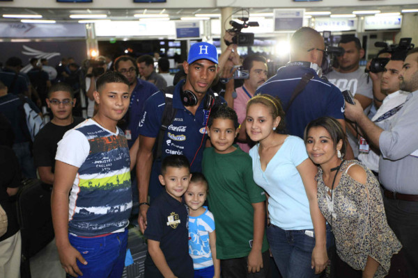 La Selección Nacional de Honduras partió hacia Costa Rica.