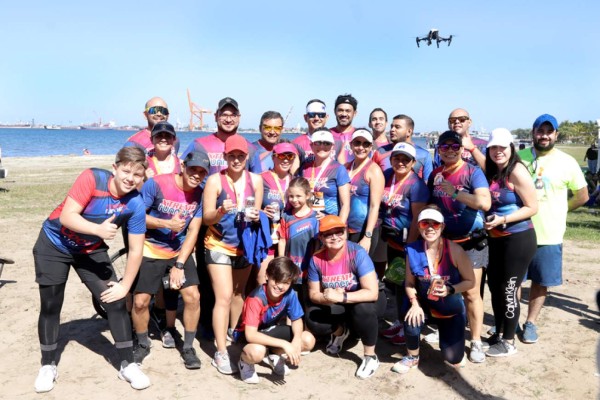 ¡Alegría, besos y bellezas! Las imágenes que dejó la sexta Maratón del Atlántico