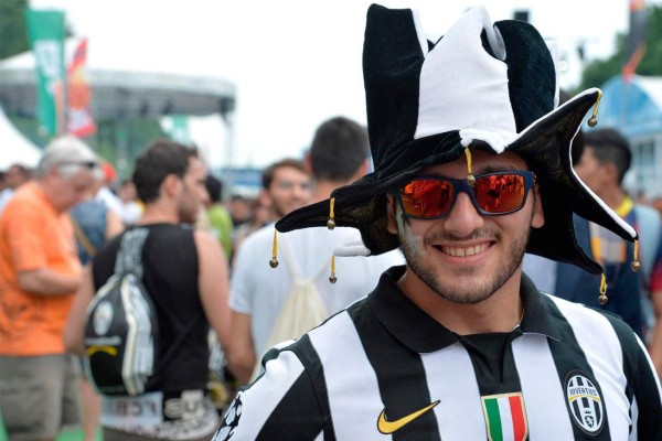 Las 20 mejores fotos de los aficionados de la Juventus en Berlín