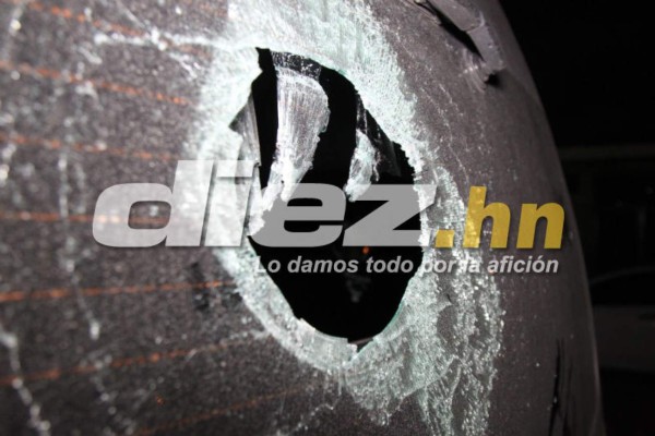 FOTOS: El cobarde ataque al Alianza de El Salvador en Tegucigalpa