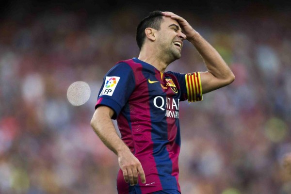 La despedida de Xavi Hernández del Camp Nou