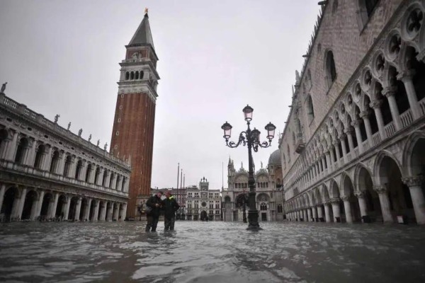 Devastación apocalíptica: Las impactantes imágenes de Venecia inundada