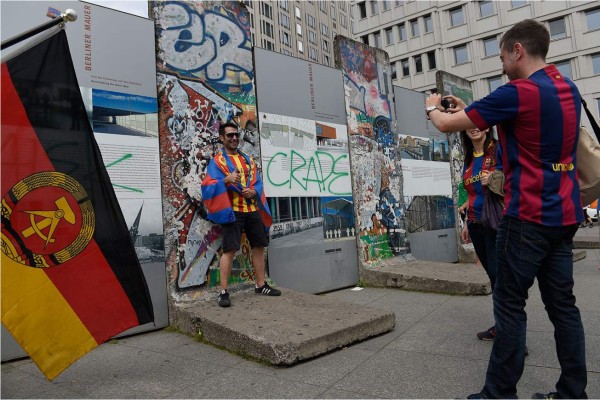 Las mejores fotos de los aficionados del Barcelona en Berlín