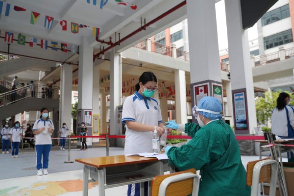 ¿Estamos preparados? Las imágenes del regreso a clases en escuelas de China