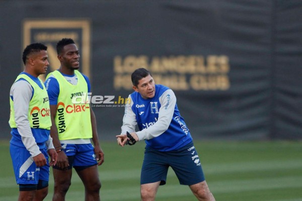 ¡Sin Danilo Acosta! Las imágenes del entreno de Honduras de cara al juego con El Salvador