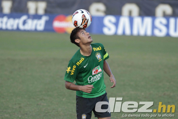 Entreno en Miami de la Selección de Brasil