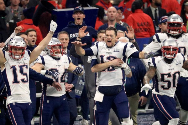 No se vio en TV: La locura de los patriotas y la foto curiosa de Maroon 5 en el Super Bowl 2019