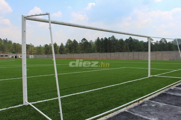 El nuevo y bonito estadio que se inaugurará en Campamento, Olancho