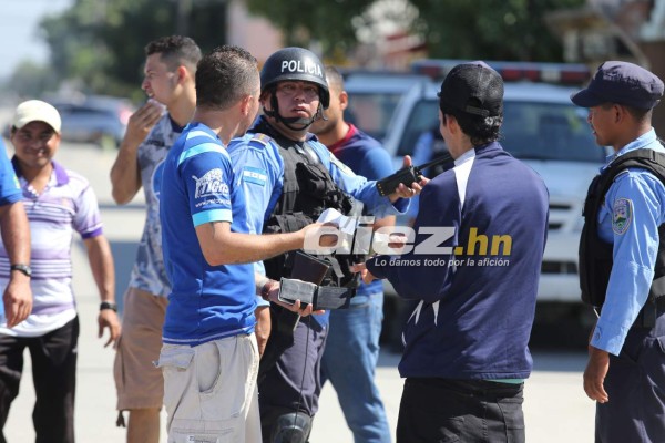 FOTOS: Lo que no se vio en tv en el título 14 de Motagua