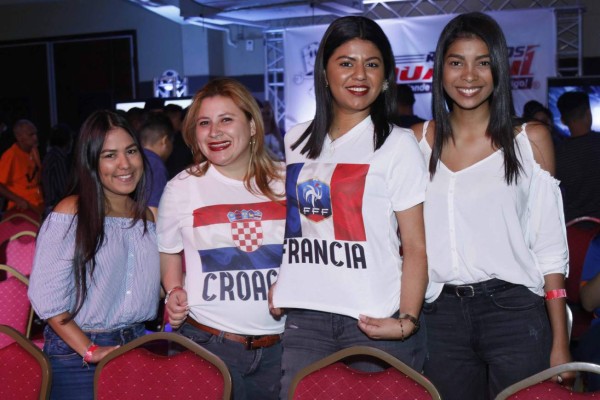 Hondureños vibraron la final de Rusia 2018 en estadio virtual de DIEZ
