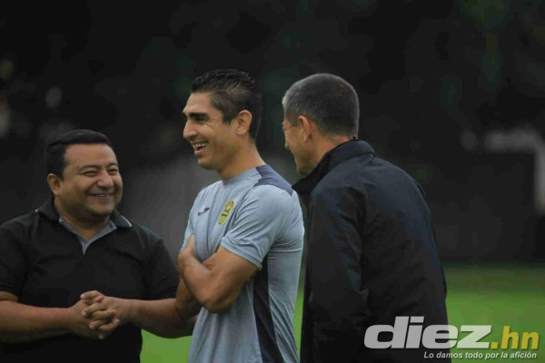 EN FOTOS: Así fue el primer entreno de Carlos Restrepo al mando del Real España