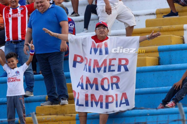 ¡Colorido ambiente! Afición del Olimpia regresa en familia a ver al León en el Olímpico