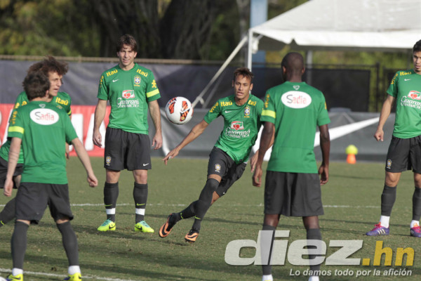 Entreno en Miami de la Selección de Brasil