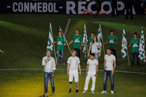 El Chapecoense vibró con sus 'hermanos' de Colombia en la final esperada